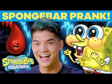 SpongeBar Prank w/ Alex Wassabi!?VidCon 2019｜SpongeBar Prank w/ Alex Wassabi? (SpongeBar Prank w/ Alex Wassabi! ? VidCon 2019 | SpongeBob)