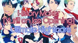 Download lagu 「Nightcore」 - History Maker (Yuri!!! on Ice Opening) ♪ mp3