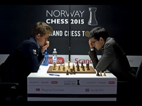 Norway Chess 2015 #551-AMAZING GAME-Carlsen v Giri