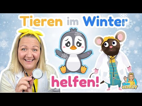 We help winter animals 🐧❄️ | Veterinary adventure with Mimi Mouse
