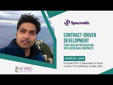 Specmatic - Contract Driven Development - YouTube playlist