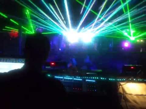 KGB Lasers Behind the Scenes @ NeonGLOW Paint Party -- NiteTown Lafayette--