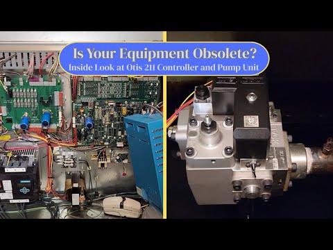 Otis 211 Controller Now Obsolete? Inside Look at This Machine Room System