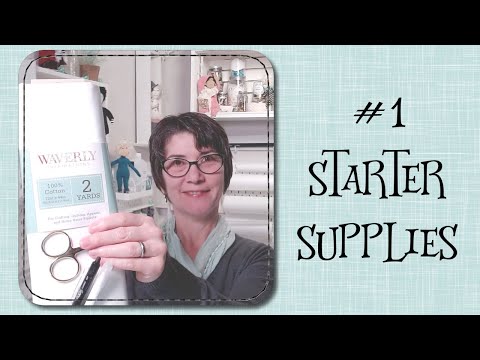 Machine Embroidery for Beginners 2021 - #1 What supplies do you need?