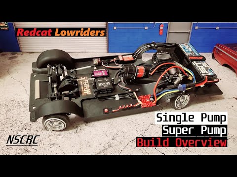 NSCRC 64 Impala Single Pump Super Pump Build Overview Redcat Sixty-Four Lowriders