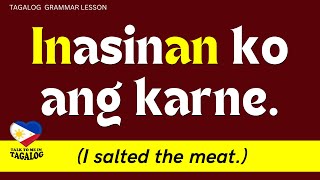 Learn 30 Object-Focus Sentences in Tagalog: Easy Filipino Grammar Lessons for Beginners