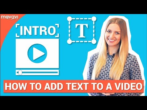 How to make a YouTube intro and add text to your video Video