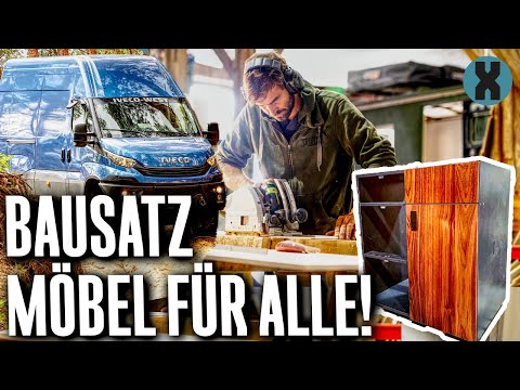 Möbel-Module für Camper-Vans || Iveco Daily 4x4 Camper-Ausbau (🇩🇪+🇺🇸🇬🇧)