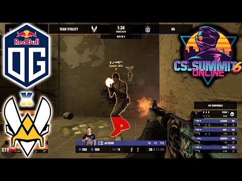🇪🇺 OG vs 🇫🇷 Vitality MIRAGE (Map1) HIGHLIGHTS - cs summit 6