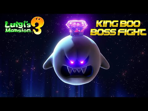 Luigi's Mansion 3 - Boss Ghost - 15F - King Boo (Last Boss) + Rank A Ending