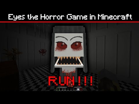 Terrifying Minecraft Horror: Vyntage Plays Eyes!