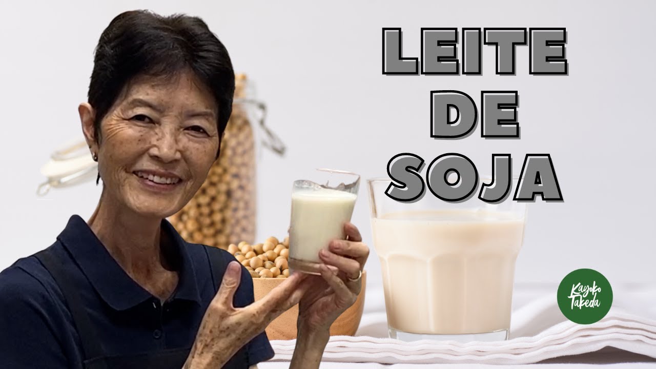RECEITA DE LEITE DE SOJA MAIS DELICIOSO QUE JÁ TOMEI