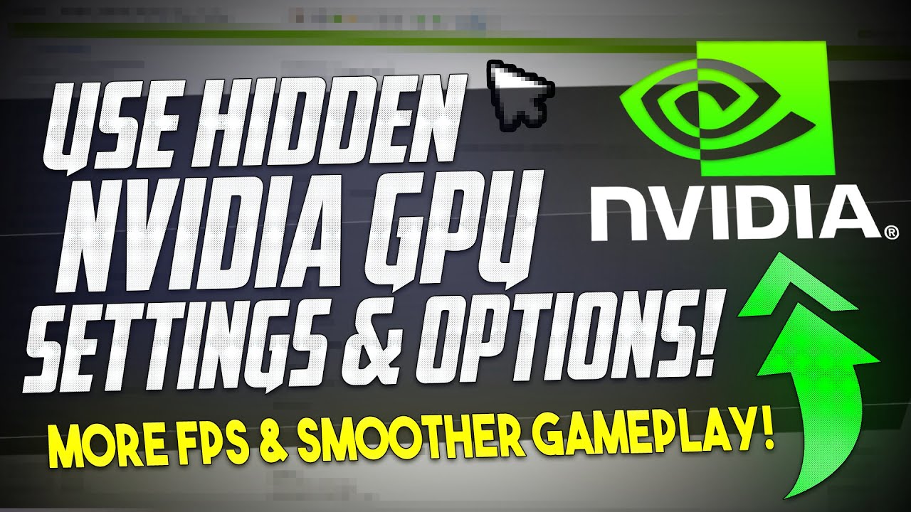 🔧 These HIDDEN Nvidia SETTINGS gain upto 25% MORE FPS & Lower INPUT latency! ✅