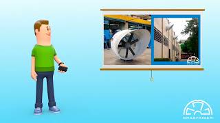 Renovação de ar Industrial Brasfaiber Brasil