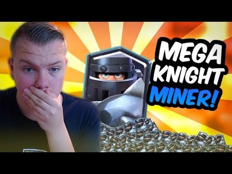 MEGA KNIGHT OP?! Miner Control Deck w/ Mega Knight for Grand Challenges! - Clash Royale