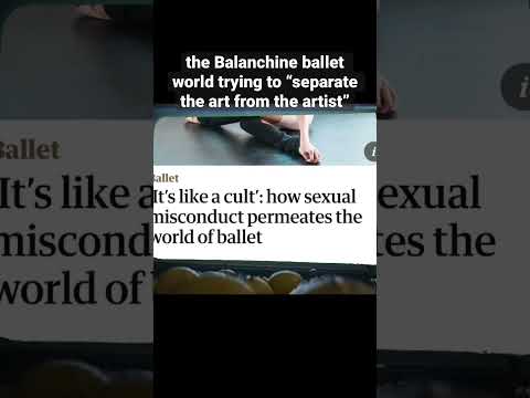 Balanchine controversy… #ballet #balanchine #minions