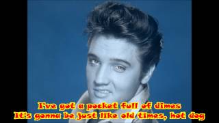 Elvis Presley - Hot Dog (with lyrics on the screen)