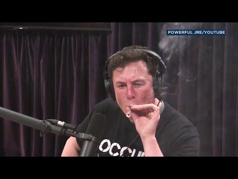 VIDEO: Musk appears to smoke pot during interview; Tesla stock falls 9 percent | ABC7