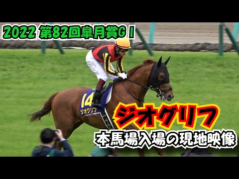 【皐月賞】2022 本馬場入場 現地映像 ジオグリフ