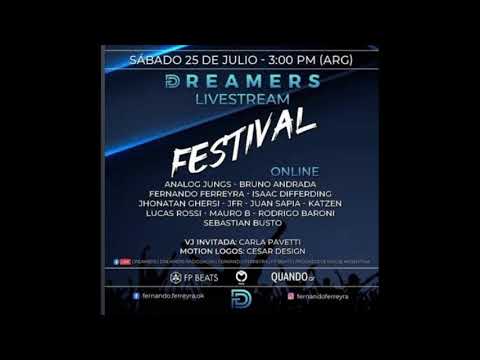 Lucas Rossi - Live @ Dreamers Livestream Festival - 25-07-2020