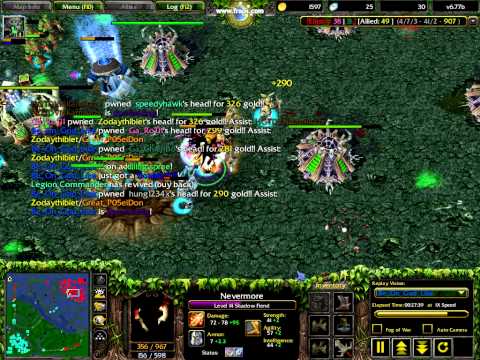 Dota - Nevermore SF Rampage by Be_On_God_Like