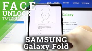 How to Activate Face Unlock in SAMSUNG Galaxy Fold – Face Recognition