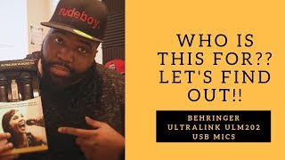 Video thumbnail for Behringer Ultralink ULM202 USB Mics!! Who is this For?? by Spasciz Muzik