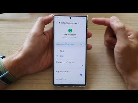 Galaxy S22/S22+/Ultra: How to Set Voicemail Notifications to Alert/Silent