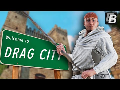 Welcome to Drag City - Mordhau Quarterstaff Tank Build | Chill Gameplay