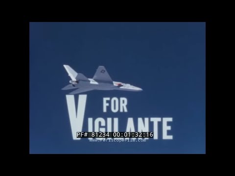 NORTH AMERICAN A3J VIGILANTE / A-5 AIRCRAFT   PROMOTIONAL FILM 81234