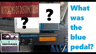 KITCHENS OF DISTINCTION: What was the Blue Pedal?