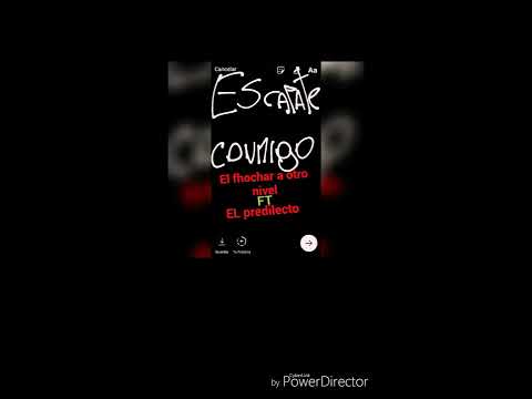 Escapate conmigo/ el predilecto ft el fhochar a otro nivel