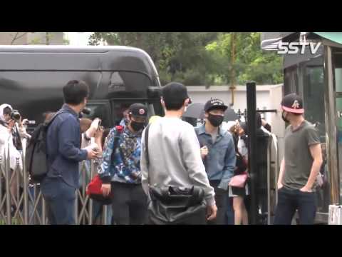 HD 150605 EXO FUNNY On the way to Music Bank @ SSTV