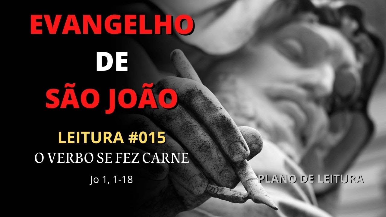 #015 O VERBO QUE SE FEZ CARNE. Plano de Leitura, Diário Espiritual, Evangelho de São João.