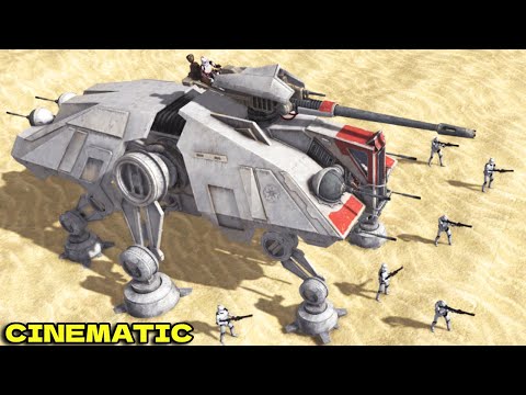 ULTIMATE STAR WARS MOD: Clone Troopers vs CIS Battle Droids! - Men of War: Assault Squad 2