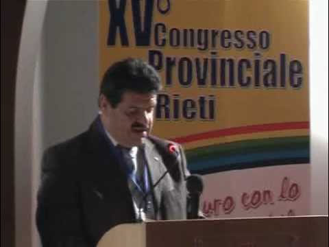 XV Congresso Uil di Rieti - Relazione di Alberto Paolucci - 1