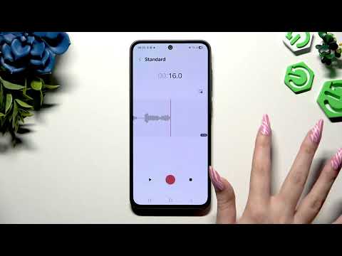 SAMSUNG Galaxy F56 5G – How to Record Audio with Voice Recorder App