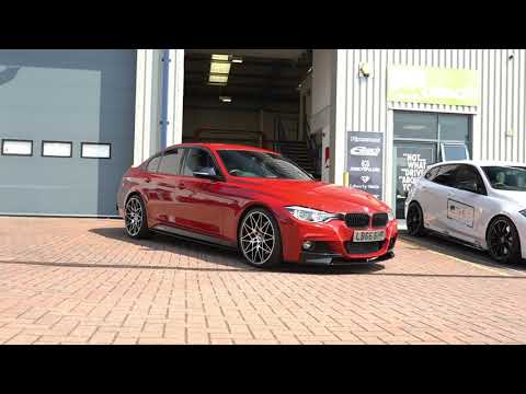 BMW F30 335d fitted with Eibach springs. Motech Performance
