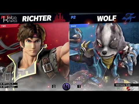 Reality Royale IV Smash Ultimate - TheMightyKamina (Chrom, Richter) vs. Gold (Wolf) - Winners Side