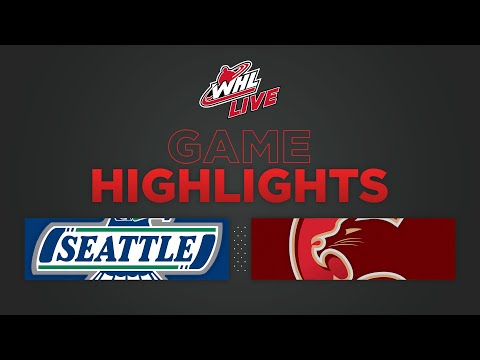 WHL Highlights: Thunderbirds (1) at Cougars (4) - October 29, 2022