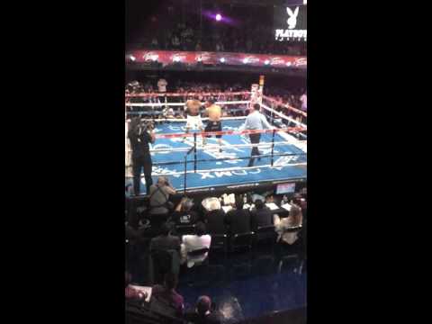 Pelea de Alfredo Manolis Chavez Round 6