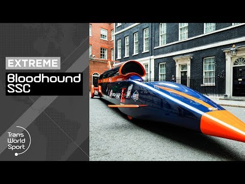 The Bloodhound SSC - 1000mph Car Taking On The Land Speed Record  | Trans World Sport