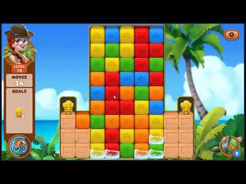 Lost Island Blast Adventure Level 78 - NO BOOSTERS 🏝️ | SKILLGAMING ✔️