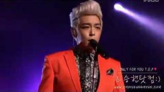 [Fancam] T.O.P(탑) ( BIG BANG ビッグバン 빅뱅 ) ☂ OH MOM Live HD