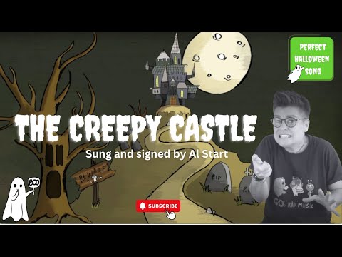 Creepy Castle | Funny sing-along kids spooky song | By AL Start