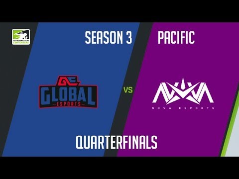 GE Pantheon KR vs Nova Esports (Part 1) | OWC 2018 Season 3: Pacific [Quarterfinals]