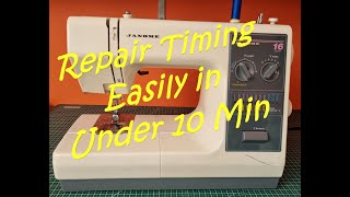 DIY Fix Timing Issues on Your Sewing Machine. Help! My Machine Won