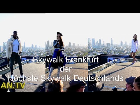 08 Britta*s Talk auf dem höchsten Skywalk Deutschlands in Frankfurt
