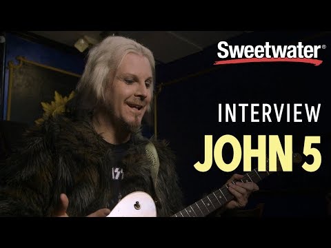 John 5 Interview: Plus How to make Weird and Wonderful Guitar Sounds, with No Pedals!