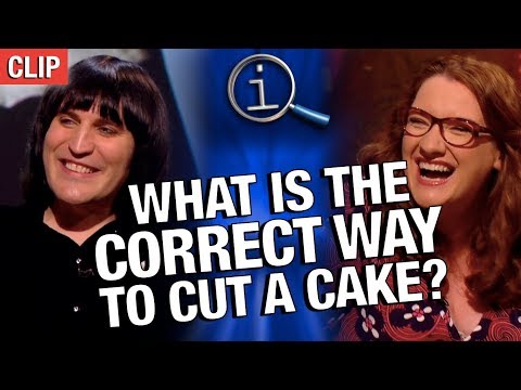 QI | What Is The Correct Way To Cut A Cake?